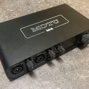 MOTU M4 レビュー｜憧れのオーディオインターフェースが手に届く