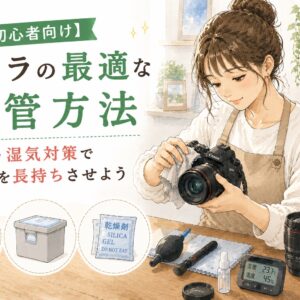 初心者向け】カメラの最適な保管方法：カビ・湿気対策で愛機を長持ち