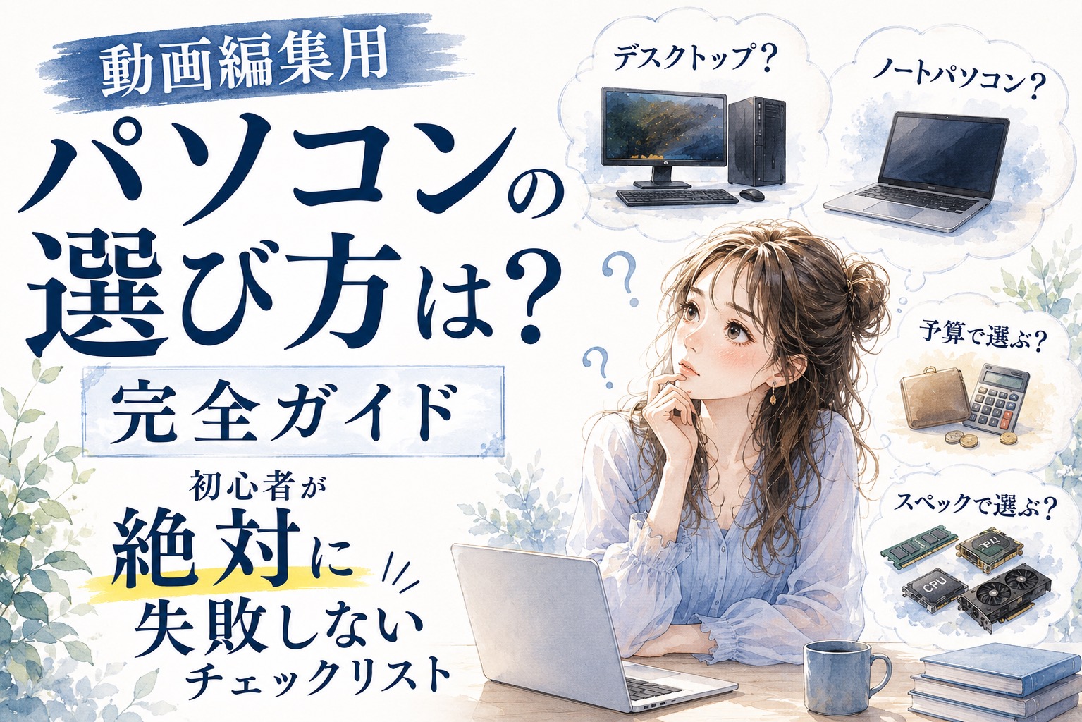 2026年最新】動画編集用パソコンの選び方完全ガイド|初心者が絶対に 2026年最新】動画編集用パソコンの選び方完全ガイド|初心者が絶対に